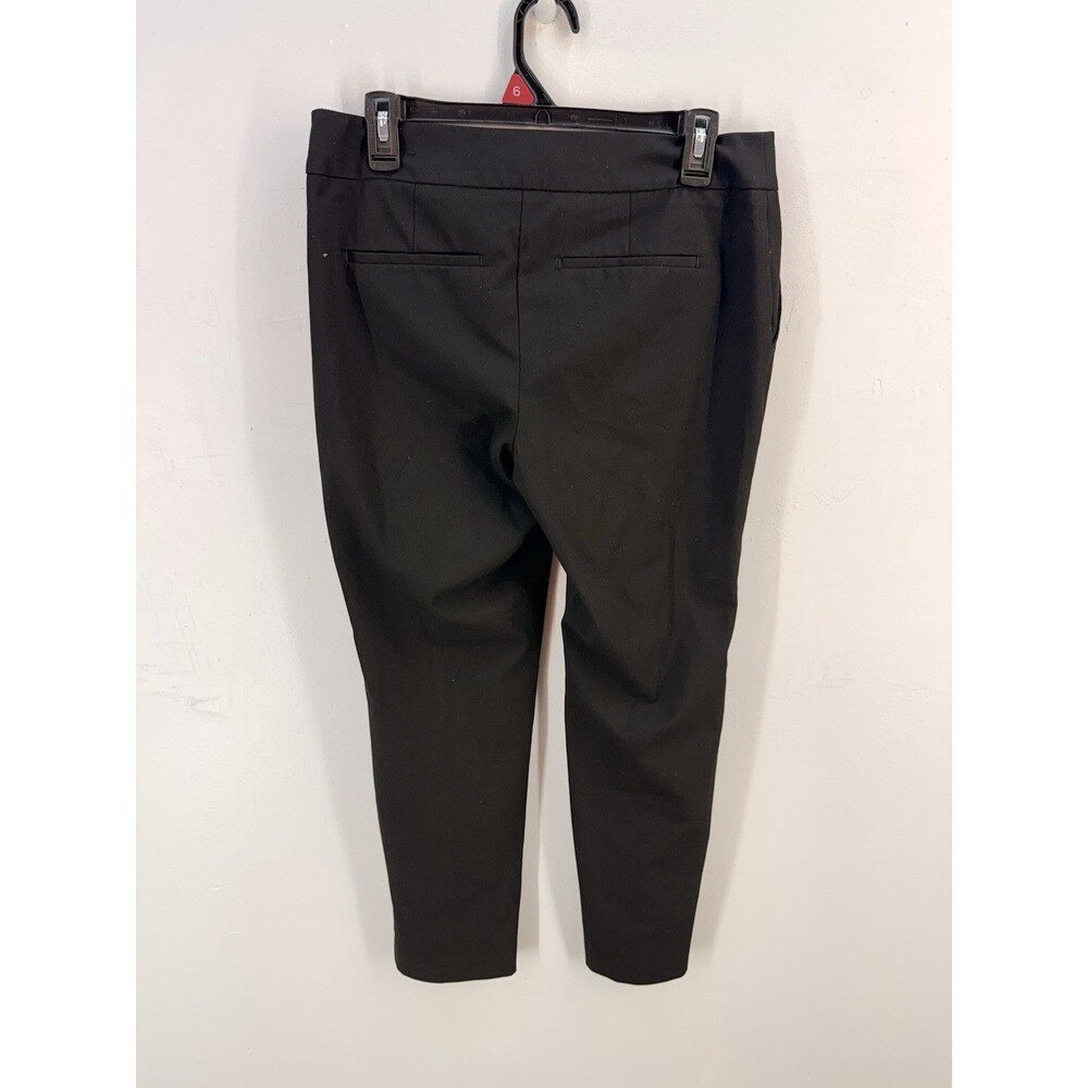 Ann Taylor Black Women Straight Pants-Size 6 - Picture 3 of 13